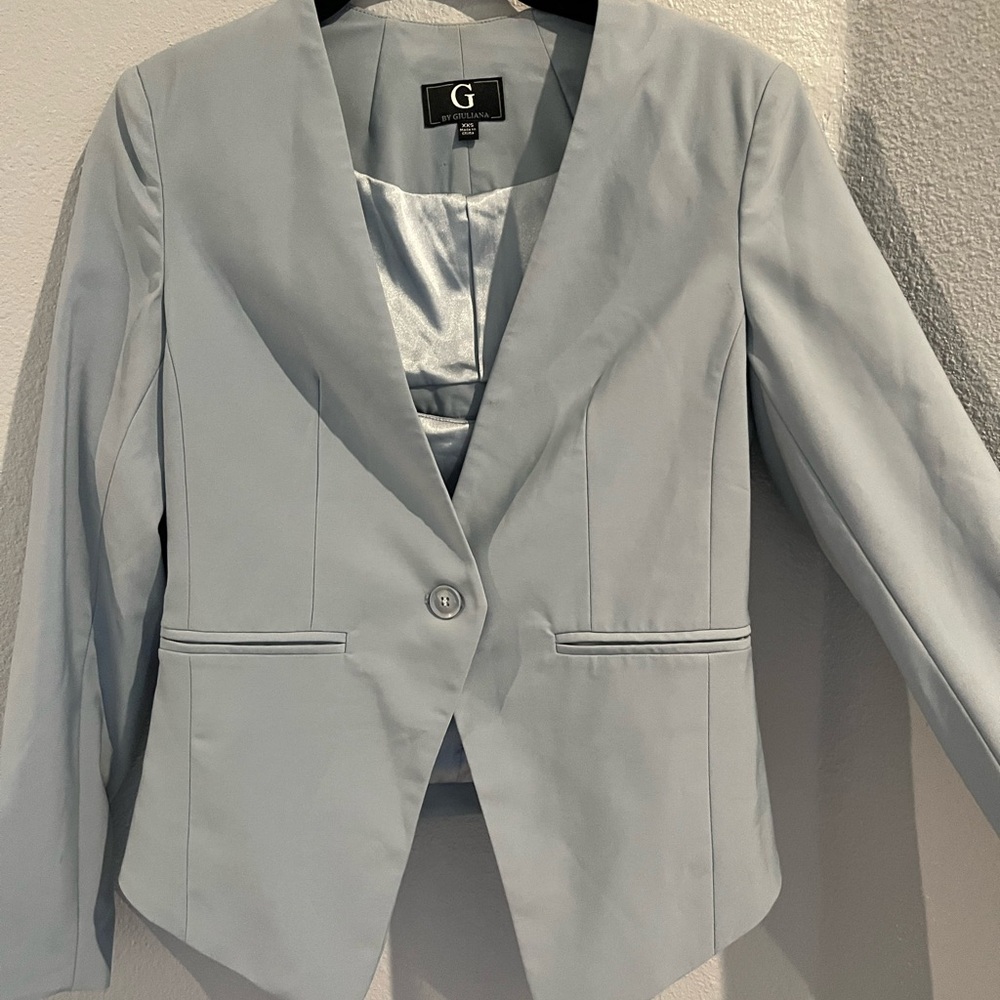 G by Giuliana blazer with blouse